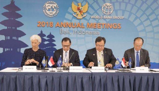 Pemerintah pusat telah menetapkan Bandara Banyuwangi menjadi penunjang untuk ajang Annual Meeting IMF-World Bank yang akan digelar di Bali pada Oktober 2018 mendatang.