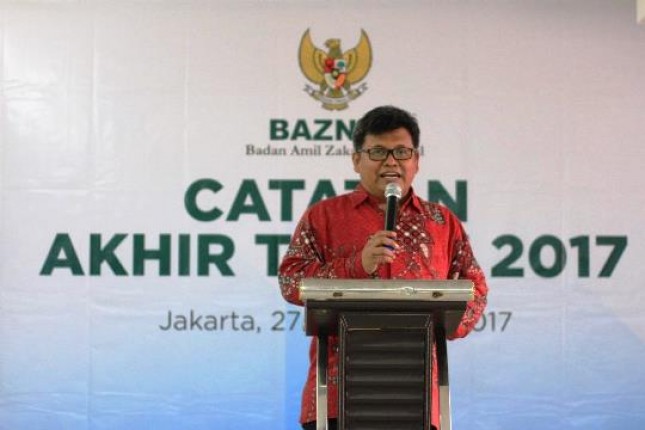 Deputi BAZNAS, Arifin Purwakananta (Foto Nina)