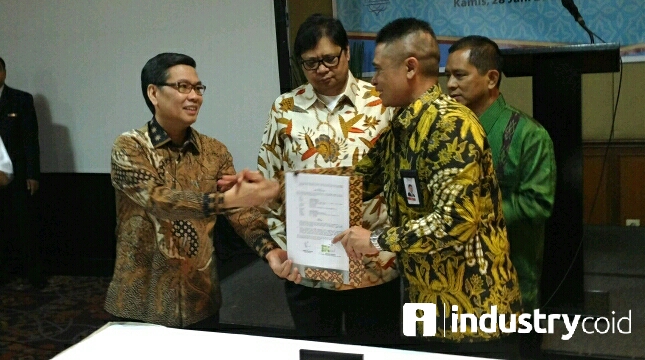 Signing of cooperation between HKI and Telkom (Hariyanto / INDUSTRY.co.id)