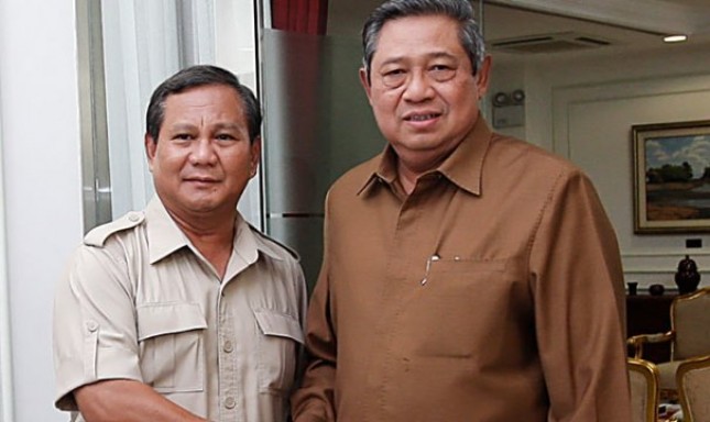 Susilo Bambang Yudhoyono dan Prabowo Subianto (Foto Ist)