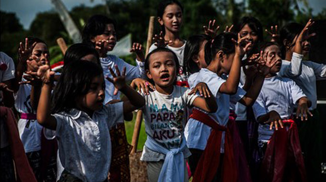 Ilustrasi Anak Indonesia (NurPhoto/Getty Images)