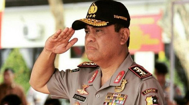 Wakil Kepala Kepolisian RI (Wakapolri) Komisaris Jenderal Polisi, Syafruddin (makassar.tribunnews.com)