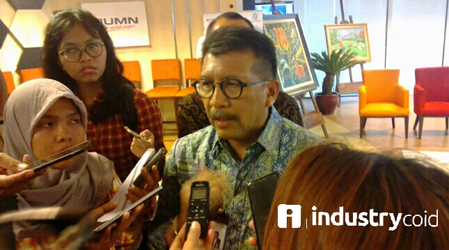 Direktur Utama PT Jasa Raharja, Budi Rahardjo (Hariyanto/INDUSTRY.co.id)