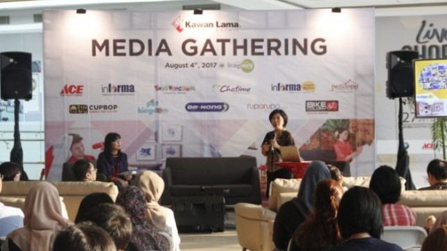 Media Gathering Kawan Lama at Living World Alam Sutera, Friday (4/8/2017)