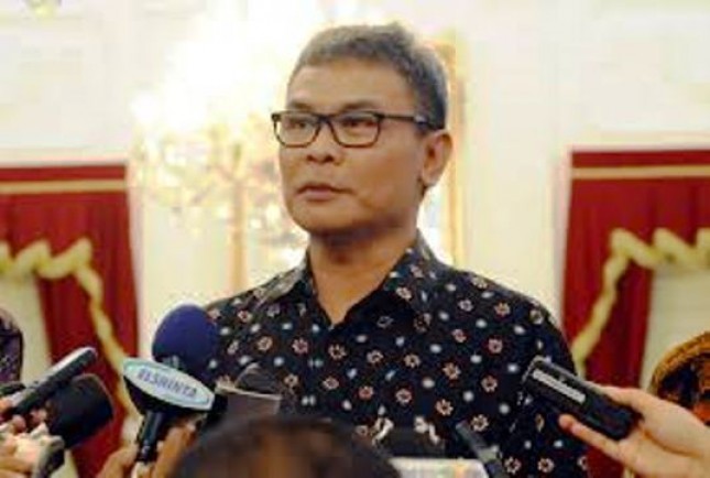 Johan Budi Staff Khusus Kepresidenan (Foto Setkab)