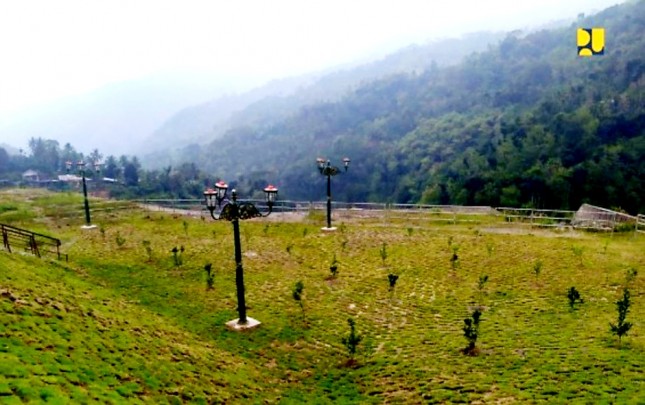 Tukul Dam Greenbelt Area, Pacitan, East Java. (Photo by: PR of Ministry of Public Works and Public Housing)