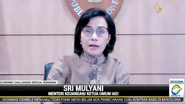 Minister of Finance Sri Mulyani