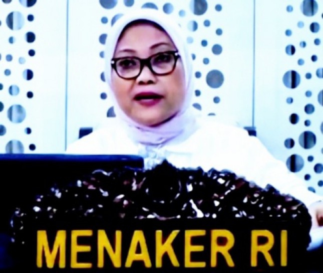 Minister of Manpower Ida Fauziyah