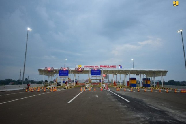 Pamulang Toll Gate. (Photo: Ministry of Public Works and Public Housing) 