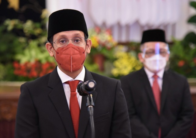 Minister of Education, Culture, Research, and Technology Nadiem Anwar Makarim. (Photo by: PR of Cabinet Secretariat/Agung)