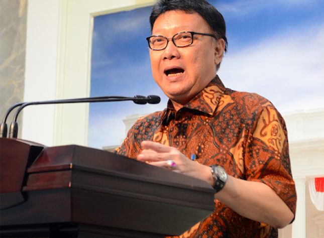 Minister of State Apparatus Empowerment and Bureaucratic Reforms Tjahjo Kumolo (Photo by: Cabinet Secretariat’s PR)