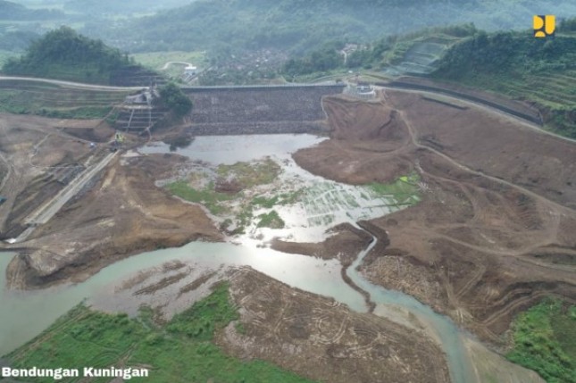 Kuningan Dam in West Java (Photo by: PR of Ministry of Public Works and Public Housing)