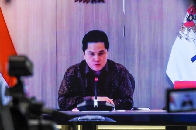 Minister of State-Owned Enterprises Erick Thohir (Photo by: PR of Cabinet Secretariat Documentation)