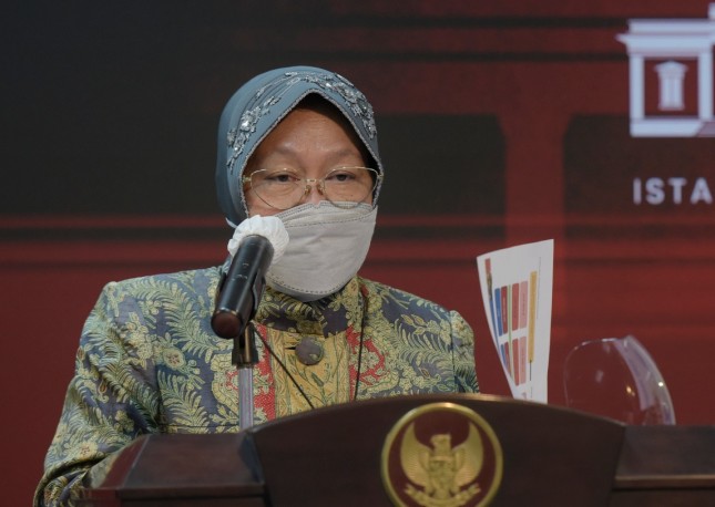 Minister of Social Affairs Tri Rismaharini (Photo by: PR of Cabinet Secretariat)