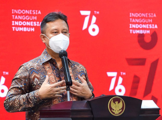 Minister of Health Budi Gunadi Sadikin