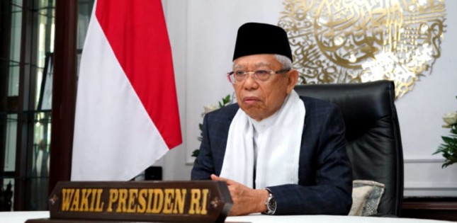 Vice President Ma’ruf Amin (Photo by: Vice Presidential Secretariat)