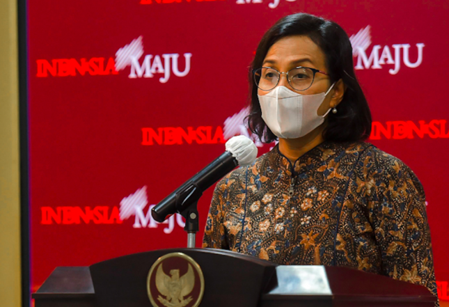 Minister of Finance Sri Mulyani Indrawati (Photo by: PR of Cabinet Secretariat)