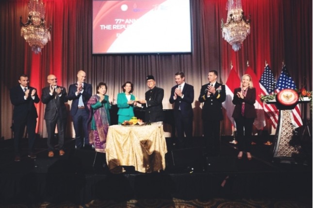 The Indonesian Ambassador to the United States, Rosan P. Roeslani held a Diplomatic Reception to celebrate the 77th Independence Day of the Republic of Indonesia, on Thursday, September 29, 2022