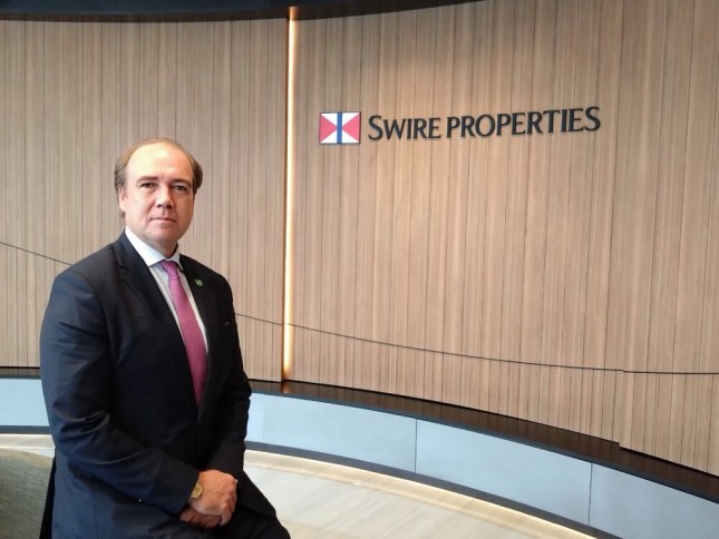 Tim Blackburn, Chief Executive of Swire Properties.