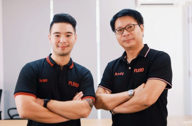 Founder dan Chief Executive Officer (CEO) Fuse Andy Yeung (right) and COO Fuse Ivan Sunandar.