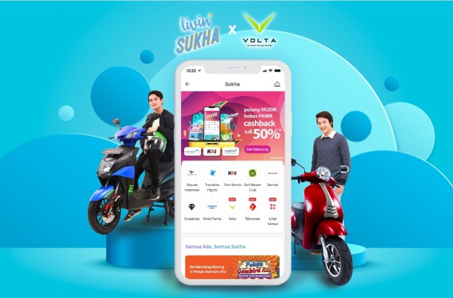 Bank Mandiri and Volta Increase Accessibility of Electric Vehicles for Customers Through Sales of Electric Motorbikes in the Livin' By Mandiri (PR) Application