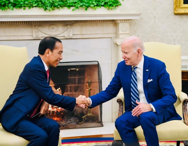 Jokowi meet Biden