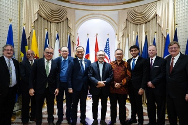 Indonesian Trade Minister Attends Indonesia-US Business Forum