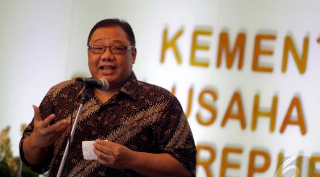 Minister of Cooperatives and SME Anak Agung Gede Ngurah Puspayoga