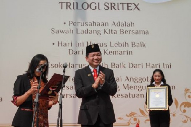 President Director of PT Sri Rejeki Isman Tbk. Iwan Setiawan Lukminto (Foto Ist)