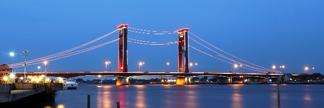 Jembatan Ampera Palembang (Foto Ist)