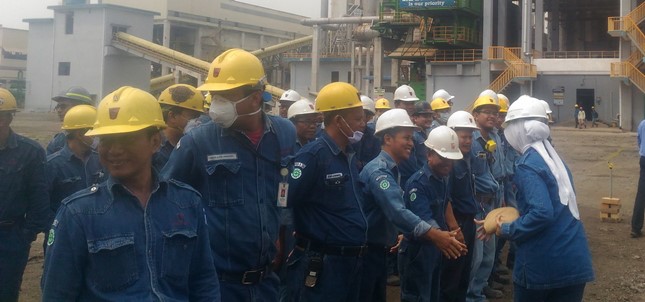 PT Krakatau Cement Indonesia in Cilegon (Foto Anto)