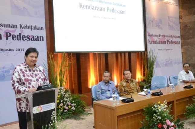 Minister of Airlangga: Serious Efforts Needed To Make Indonesia A Production Base Of The World Automotive Industry (Photo Ridwan)