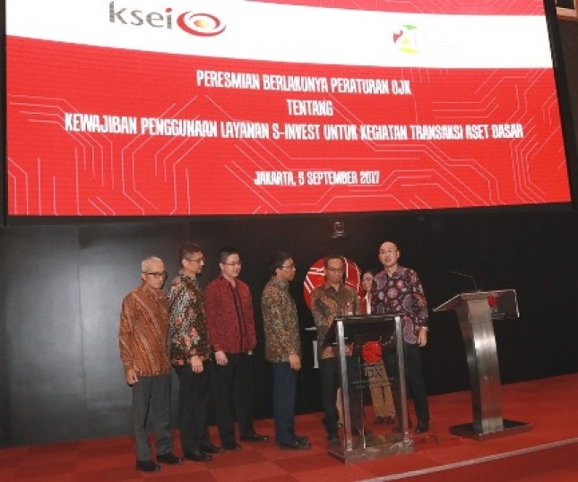 JK dan KSEI Resmikan Kewajiban Penggunaan S-INVEST Tahap Lanjuta