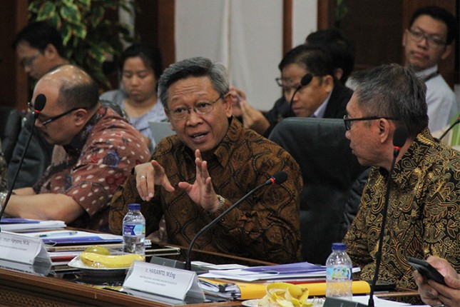 Director General of Industrial Zoning Development (PPI) of the Ministry of Industry, Imam Haryono