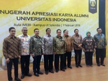ILUNI UI Berikan Penghargaan Anugerah Apresiasi Karya Alumni UI kepada Sejumlah Tokoh Berprestasi (Foto Dok Industry.co.id)