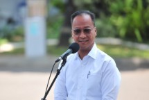 Minister of Industry Agus Gumiwang Kartasasmita. Photo by: PR of Cabinet Secretariat.