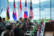 President Jokowi opening the ASEAN Leaders' Meeting with the High-Level Task Force on the ASEAN Community's Post-2025 Vision, at the Meruorah Komodo Hotel, Labuan Bajo, East Nusa Tenggara, Wednesday (10/05/2023)(Photo: ASEAN2023 Host Photographer)