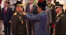 President Jokowi Inaugurates New Army Chief 
