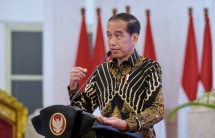 President Jokowi opens the 2023 working meeting and BPKH's 6th anniversary at the State Palace, Jakarta, Tuesday (12/12/2023). (Photo: Regency Secretariat Public Relations/Oji)