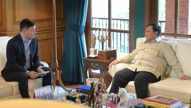 President Prabowo and U.S. Ambassador to ASEAN 