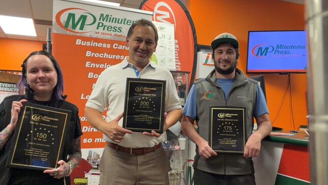 Minuteman Press Franchise Owners Abel &amp; Christine Corral Join President&rsquo;s Club in Denver, CO