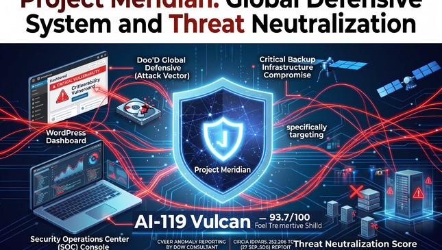 AI Kill Switch: Project Meridian &amp; the Vulcan Frontier AI Defense Matrix (Veterans First for ...