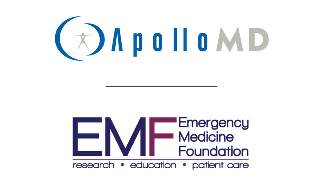ApolloMD Expands Support of Emergency Medicine Foundation with New Research Grant and Annual Cont...