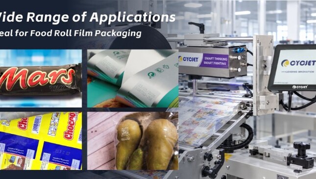 CYCJET UV Laser Coding for Flexible Packaging Compliance