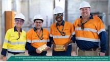 Montage Gold achieves first gold pour at its Koné mine on budget and ahead of schedule
