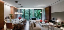 The room inside of Luxury Residential Development ‘Savyavasa’ in the Dharmawangsa enclave.