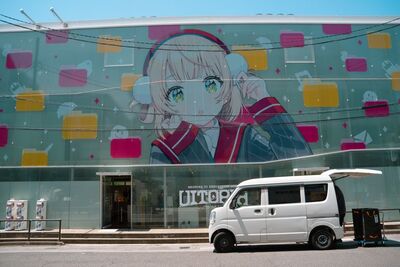 Colorful anime and gaming culture in Tokyo Japan