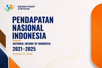 Sampul Publikasi BPS Pendapatan Nasional Indonesia 2021-2025