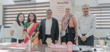 (L-R) Jacqueline Hoe, VP Asia Pacific Personal Care; Rushina Dudhwala, Head of Personal Care, India; Nagarajan Kailasam, CEO BDIPL India; Valérie Lepoultel, Global Vice President, Personal and Home Care; and Manoj Botadra, Director, Radian